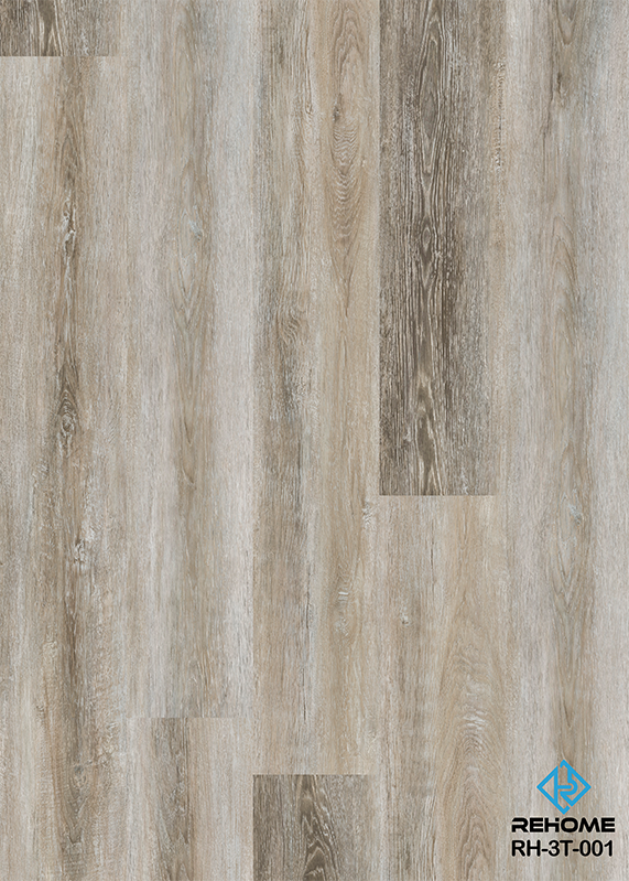 Einfach zu verlegender luxuriöser Vinyl-LVT-Bodenbelag aus der Muse-Kollektion mit Dryback-Rückseite