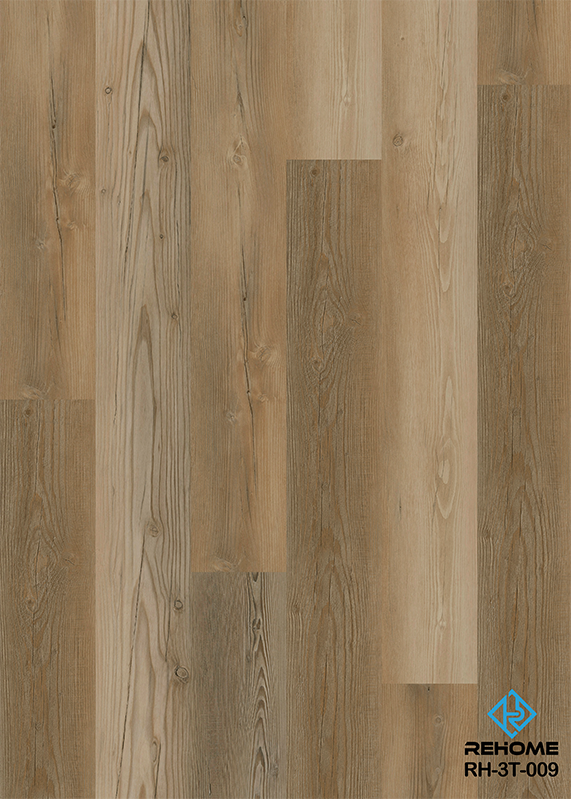 Einfach zu verlegender luxuriöser Vinyl-LVT-Bodenbelag aus der Muse-Kollektion mit Dryback-Rückseite